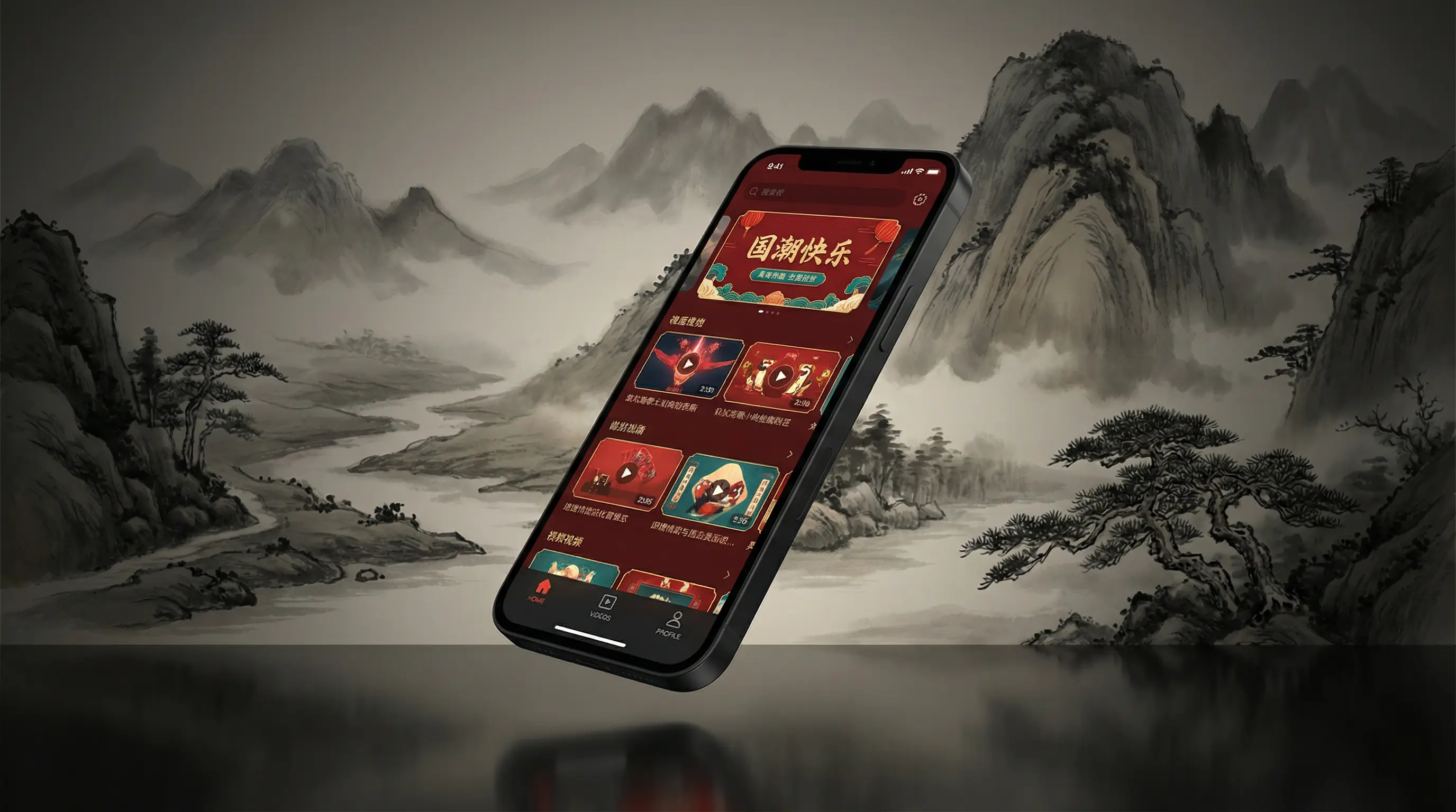 生活片下载 移动端APP界面展示